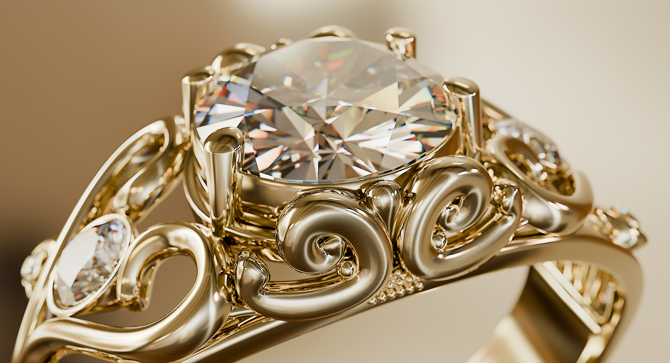 Jewelry Render with LightMonkey HDR
